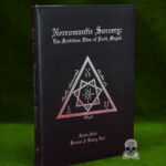 NECROMANTIC SORCERY: The Forbidden Rites of Death Magick by Dante Abiel (Deluxe Leather Bound Limited Edition Hardcover)