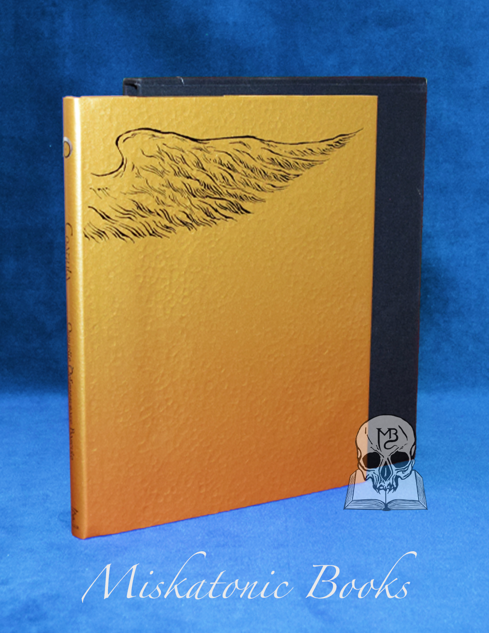 COAGULA: A Gaphic Grimoire by Orryelle Defenestrate-Bascule - Deluxe Quarter Bound in Leather and Custom Slipcase