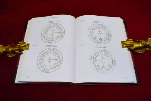THE VERITABLE KEY OF SOLOMON: Three Complete Versions of the "Key of Solomon by Stephen Skinner & David Rankine (Deluxe Signed Leather Bound Edition) - Image 5