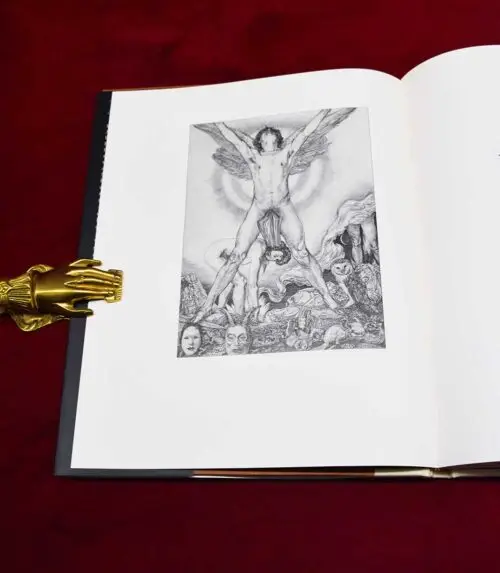 THE FOCUS OF LIFE REDUX by Austin Osman Spare (Signed Deluxe Quarter Bound in Vellum in Custom Slipcase) - Image 2