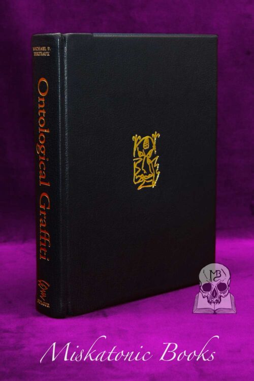 ONTOLOGICAL GRAFFITI by Michael Bertiaux (Deluxe Leather Bound Edition Signed by the Author in Custom Traycase) - Image 2