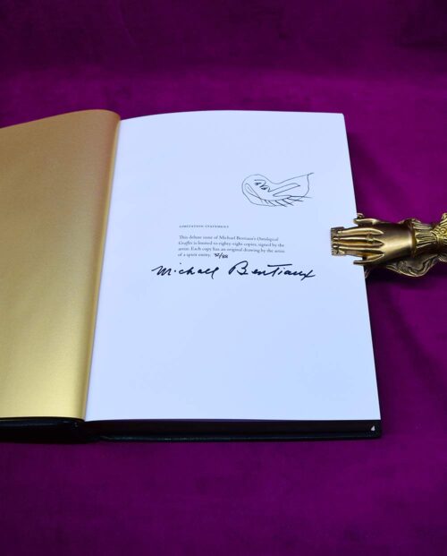ONTOLOGICAL GRAFFITI by Michael Bertiaux (Deluxe Leather Bound Edition Signed by the Author in Custom Traycase) - Image 4
