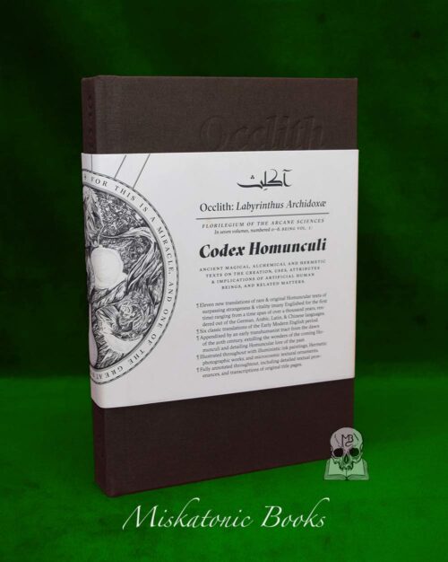 CODEX HOMUNCULI by Joseph Uccello (Limited Edition Hardcover)