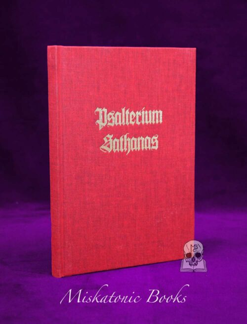 PSALTERIUM SATHANAS by J. Boomsma (Limited Edition Hardcover) Import