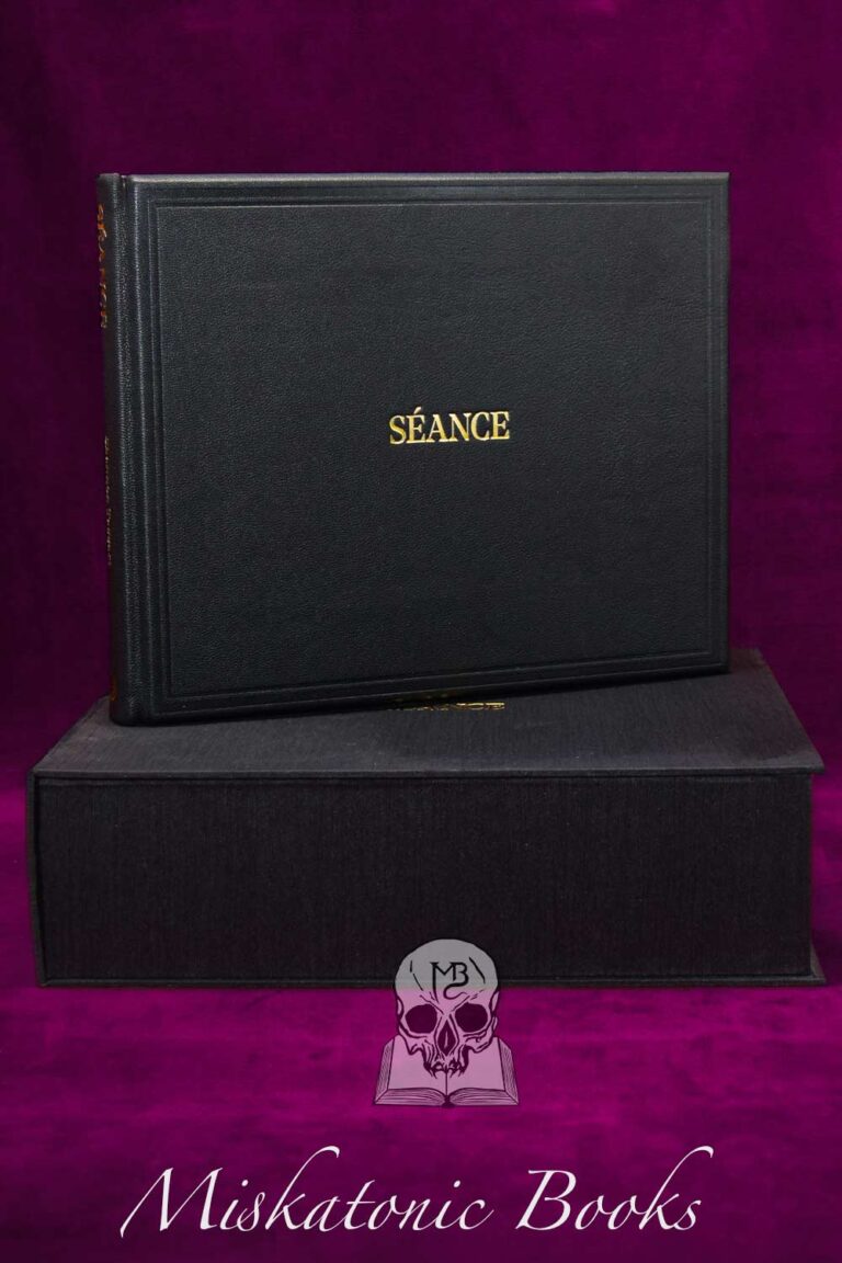 Séance by Shannon Taggart with foreword by Dan Akyroyd - Deluxe Leather Bound Limited Edition in Custom Solander Box with Bent Flatware