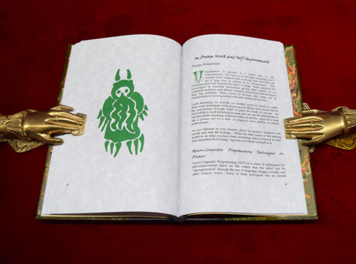 CTHULHIAN GRIMOIRE OF DREAM WORK by John J. Coughlin (Deluxe Leather Bound High Priest Edition) - Image 5