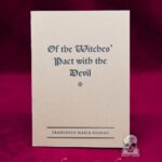 OF THE WITCHES PACT WITH THE DEVIL by Mario Guazzo (Limited Edition Letterpress Softcover)