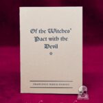 OF THE WITCHES PACT WITH THE DEVIL by Mario Guazzo (Limited Edition Letterpress Softcover)