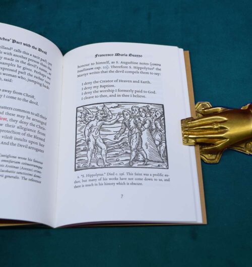 OF THE WITCHES PACT WITH THE DEVIL by Mario Guazzo (Limited Edition Letterpress Softcover) - Image 4