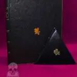 TRIANGULAR BOOK OF ST. GERMAIN (Deluxe Limited Edition in Full Leather with Custom Traycase bound by Nate McCall)