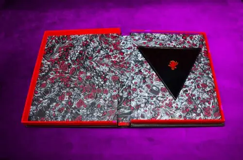 TRIANGULAR BOOK OF ST. GERMAIN (Deluxe Limited Edition in Full Leather with Custom Traycase bound by Nate McCall) - Image 2