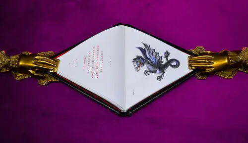 TRIANGULAR BOOK OF ST. GERMAIN (Deluxe Limited Edition in Full Leather with Custom Traycase bound by Nate McCall) - Image 5