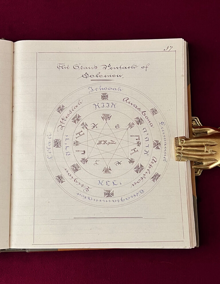 SOLOMON'S CLAVIS Or Key to Unlock the Mysteries of Magic translated by Frederick Kockley - Quarter Bound in Leather Talismanic Limited Edition - Image 3