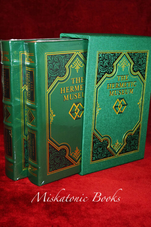 THE HERMETIC MUSEUM by Arthur Edward Waite - Limited Edition Leather Bound Two Volume Set in Custom Slipcase