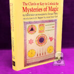 CLAVIS OR KEY TO THE MYSTERIES OF MAGIC by Rabbi Solomon, translated by Ebenezer Sibley (Hardcover First Edition Edition)