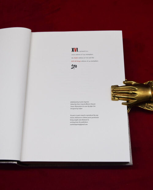 XVI edited by Peter Grey & Alkistis Dimech (Limited Edition Hardcover) - Image 2