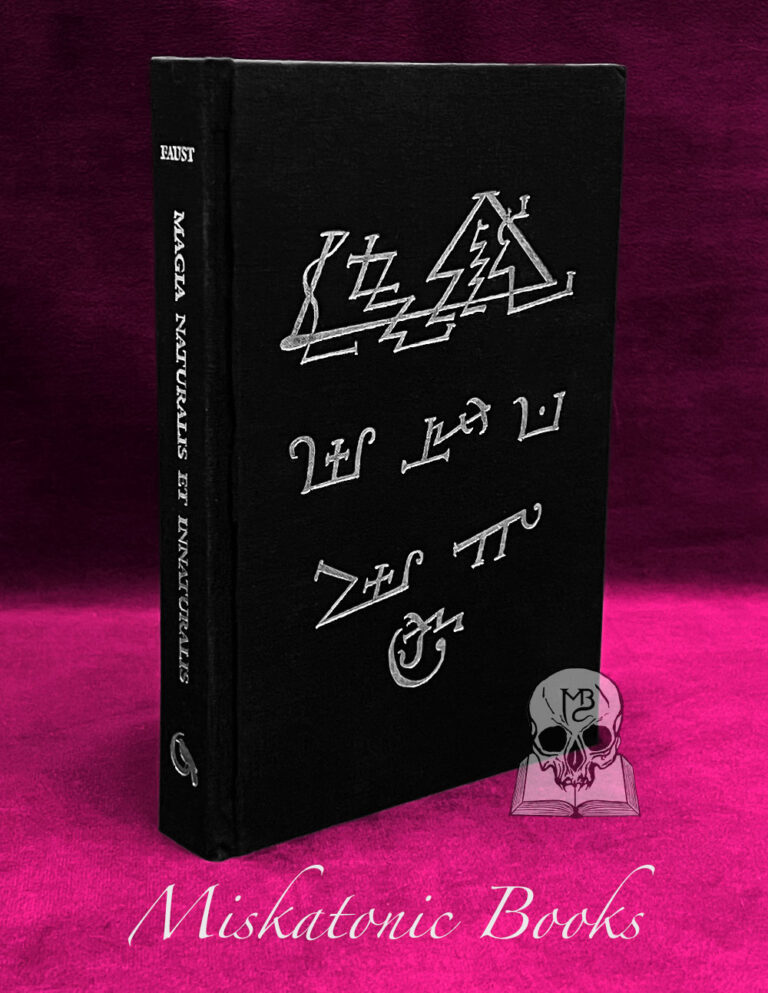 MAGIA NATURALIS ET INNATURALIS translated by Nicolas Alvarez Ortiz (Signed Limited Edition Hardcover)