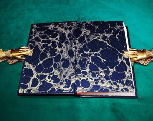 THE BLOOD OF THE EARTH by John Michael Greer (Deluxe Leather Bound Edition Hardcover in Slipcase) - Image 2