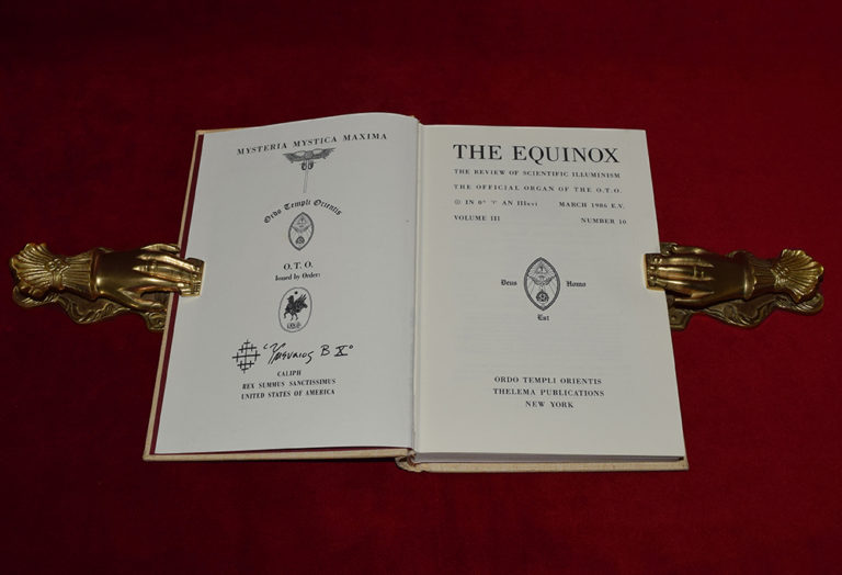THE EQUINOX VOLUME III NUMBER 10: The Review of Scientific Illuminism - Signed & Inscribed Limited Edition Hardcover - Image 3