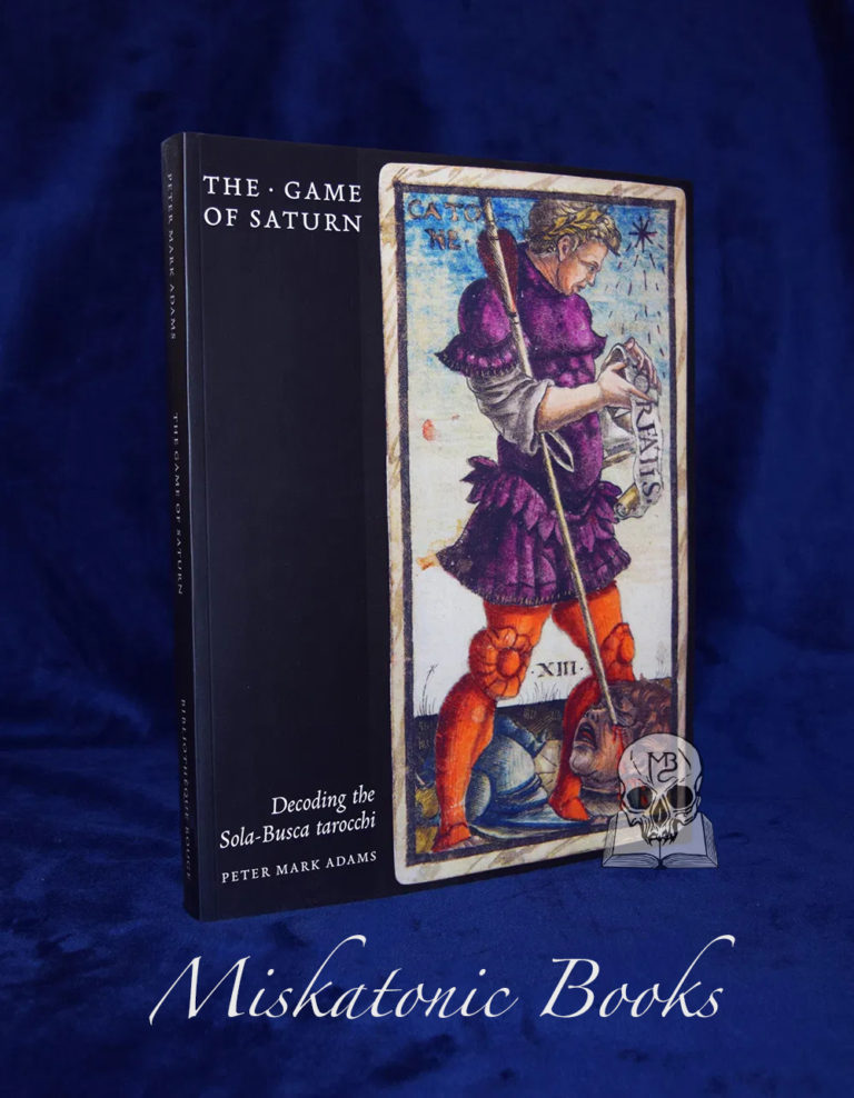 THE GAME OF SATURN by Peter Mark Adams (High Quality Oversized Paperback)