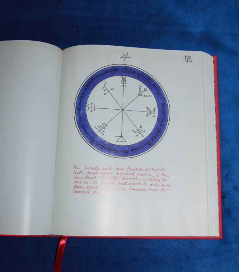LIBER SPIRITUUM: The Girmoire of Paul Huson - Hardcover Edition in Custom Slipcase (Gentle bump to slipcase) - Image 3