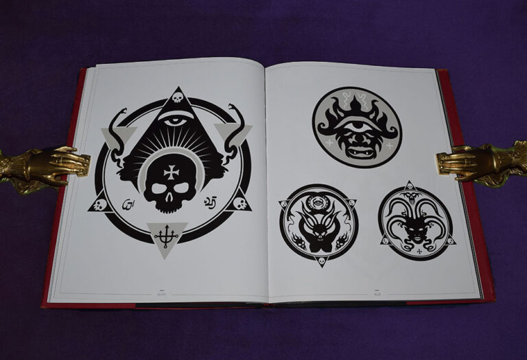 OCCULT PSALIGRAPHY by Hagen von Tulien (Limited Edition Hardcover) - Image 3