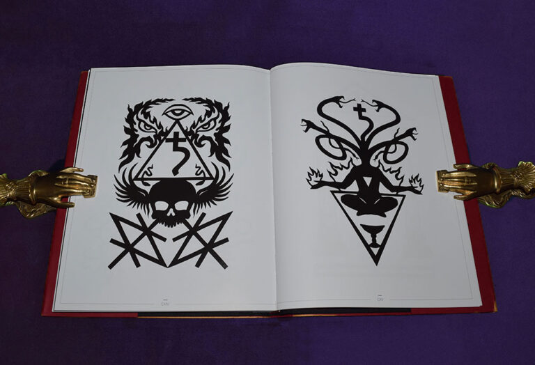 OCCULT PSALIGRAPHY by Hagen von Tulien (Limited Edition Hardcover) - Image 4