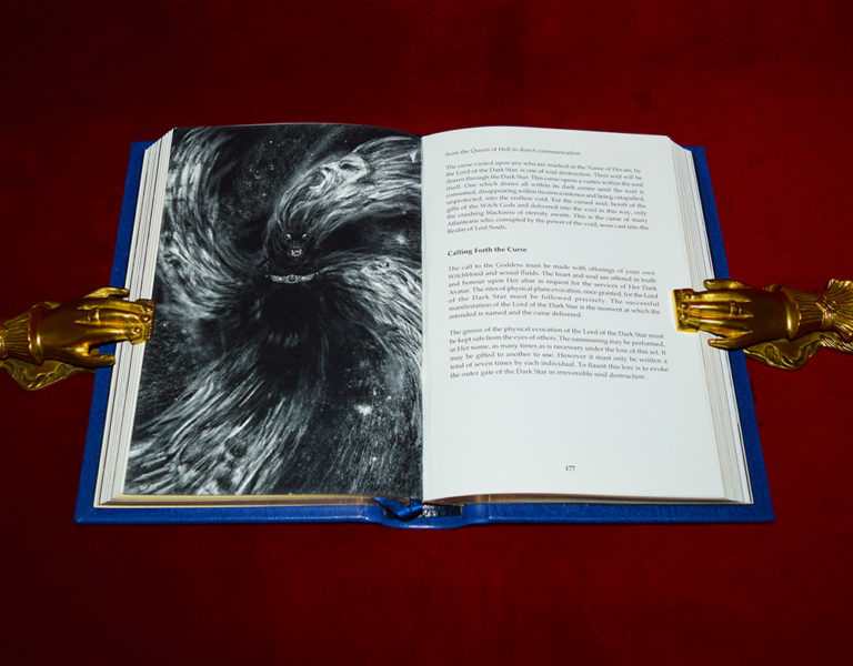 THE RED KING by Mark Alan Smith - Deluxe Leather Bound Hardcover SULFER Edition Housed in a Custom Traycase all copies Signed, Inscribed and Sigilzed - Image 5