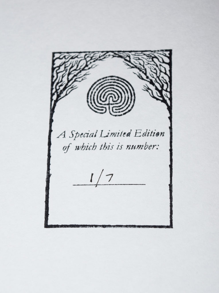A RING AROUND THE MOON:  Witches Rites Revisited - FINE Deluxe Quarter Bound Leather with Custom Slipcase only 7 Produced and this is #1 of 7 - Image 4