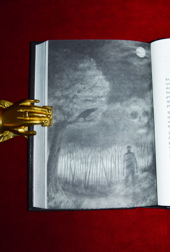 ÞURSAKYNGI IV: SVARTKONST by Ekotu - RARE DELUXE Leather Bound Limited Edition with Unreleased Text and Rooster Feather - Image 5