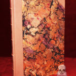 THIRTEEN PATHS OF OCCULT HERBALISM by Daniel Schulke - DELUXE SPECIAL BINDER'S PROOF Limited Edition Hardcover Half Bound in Leather with Slipcase