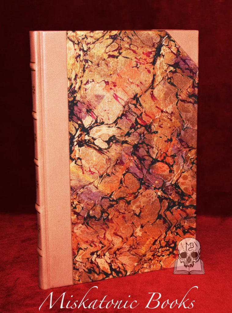 THIRTEEN PATHS OF OCCULT HERBALISM by Daniel Schulke - DELUXE SPECIAL BINDER'S PROOF Limited Edition Hardcover Half Bound in Leather with Slipcase