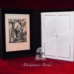 BLACK ABBOT - WHITE MAGIC: Johannes Trithemius & The Angelic Mind by Frater Acher - Deluxe Leather Bound Limited Edition in Custom Solander Box
