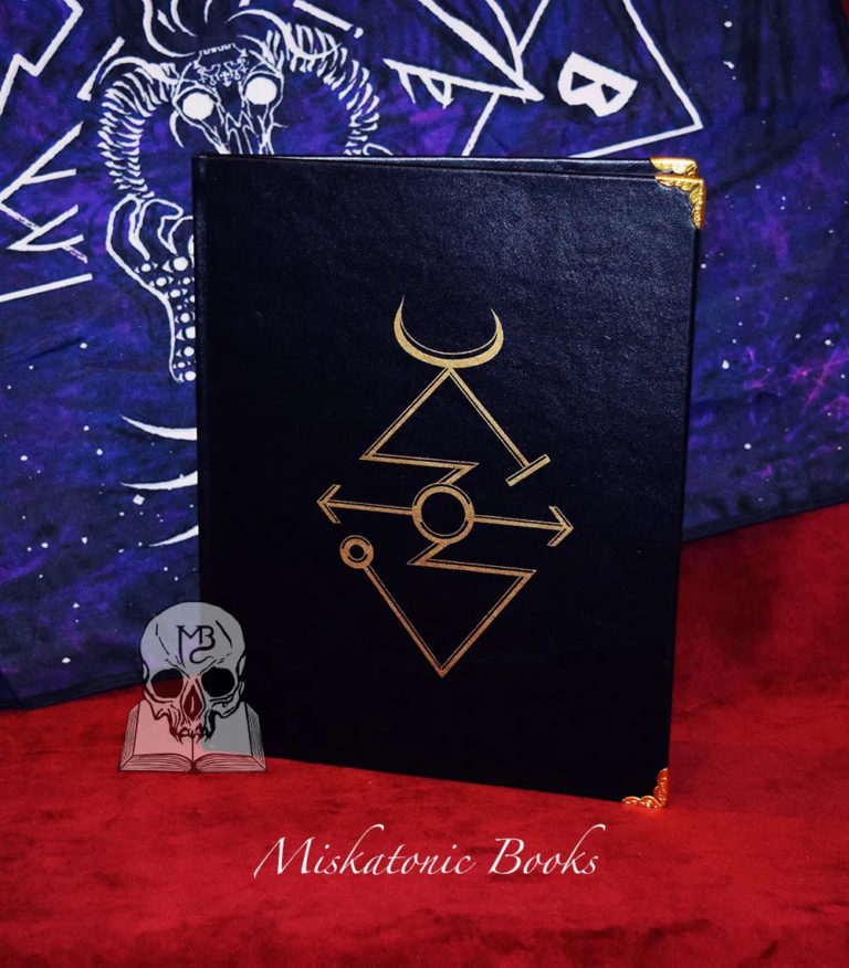 THE COLLECTED WRITINGS OF S. BEN QAYIN  by S. Ben Qayin - Deluxe Leather Bound Limited Edition Hardcover with Ritual Flag - Import - Image 2