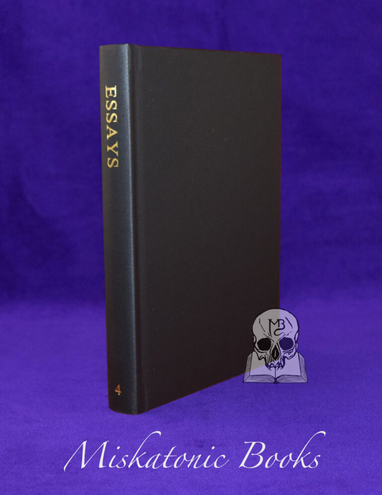 ESSAYS Volume #4 by J. Edward Cornelius & Erica M Cornelius - Signed Limited Edition Hardcover