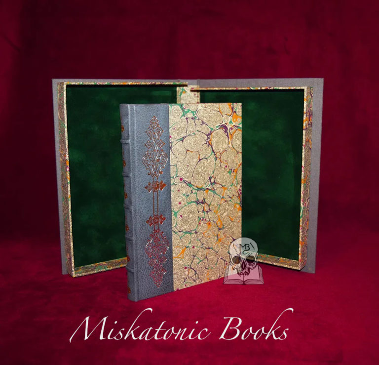 LIBER CORONZOM: An Enochian Grimoire by A.D. Mercer (Deluxe DEVOTEE Edition Bound in Leather and Marbled Board in Custom Slipcase) Import