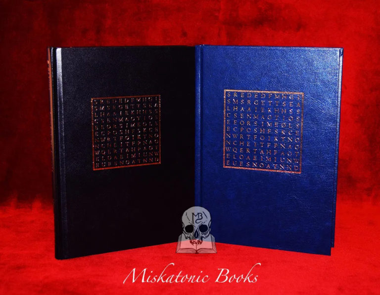 MODERN AMULETS FROM ANCIENT SCRIPTURES by Gilles de Laval - Deluxe Leather Bound Limited Edition Hardcover with Bonus Extra Supplemental Amulets Leather Bound Limited Hardcover