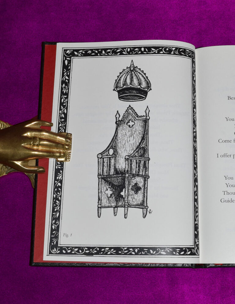 PSALTERIUM SATHANAS by J. Boomsma  (First Printing Limited Edition Hardcover) - Image 4