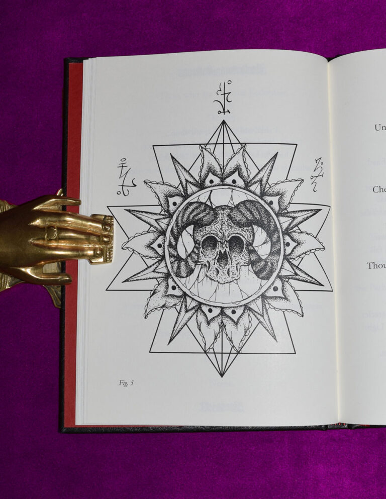 PSALTERIUM SATHANAS by J. Boomsma  (First Printing Limited Edition Hardcover) - Image 2