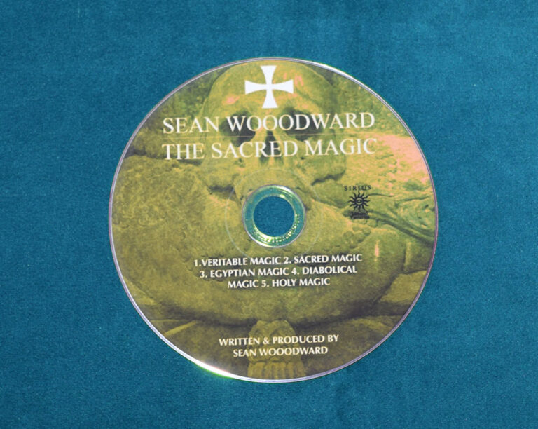 SABBATICA "Gravesongs & Herbal Gnosis" Vol VII Deluxe Edition with Multiple Authors - Deluxe Bound in Grey Leather, CD and Altar Cloth - Image 2