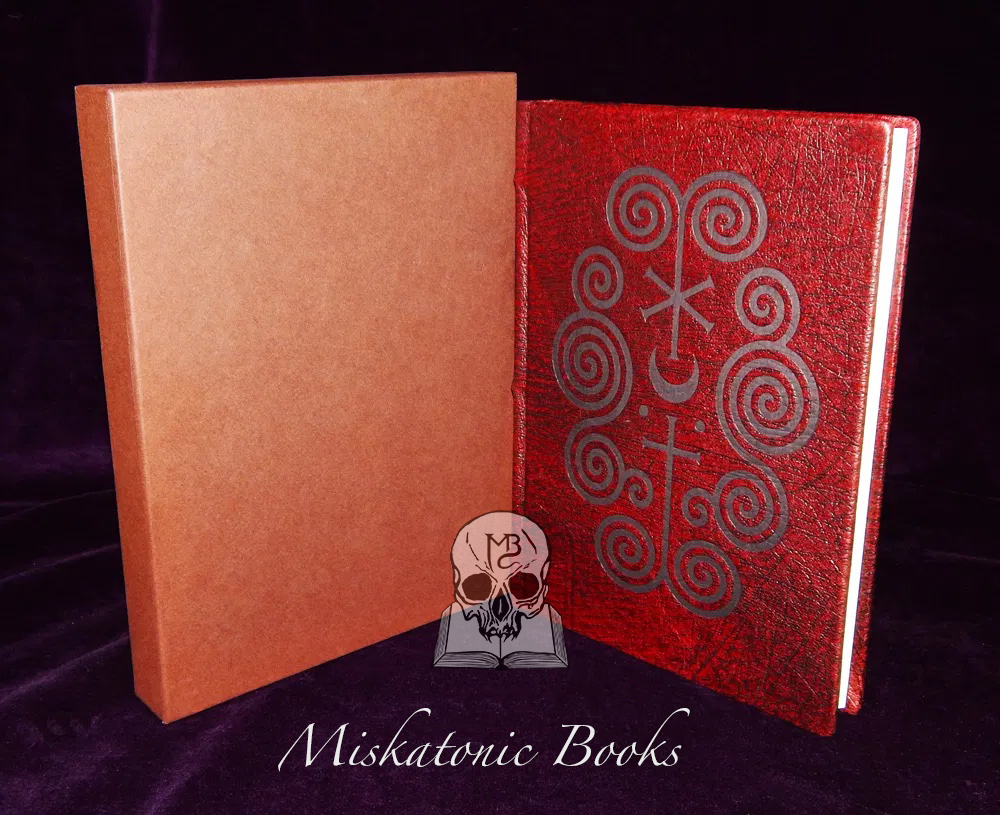 WITCHCRAFT AND SORCERY OF THE BALKANS by Radomir Ristic - RARW Special Deluxe Edition Binder's Proof, Bound in Red Boarskin with Custom Slipcase Hand Numbered