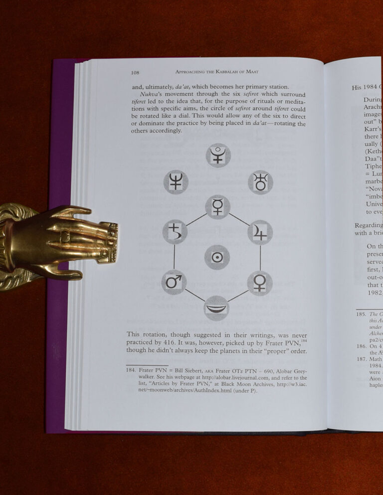 APPROACHING THE KABBALAH OF MAAT by Don Karr (SIGNED Limited Edition Hardcover) - Image 3