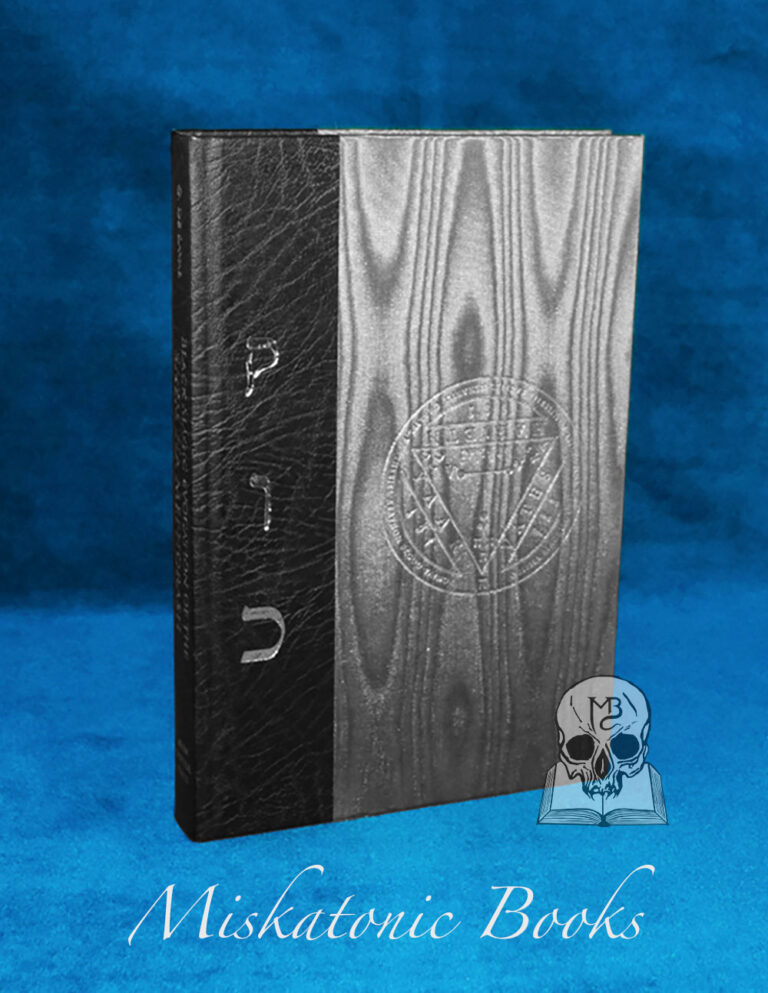 BLACK MAGIC EVOCATION OF THE SHEM HA MEPHORASH by G. de Laval (Quarter Bound In Leather Limited Edition)