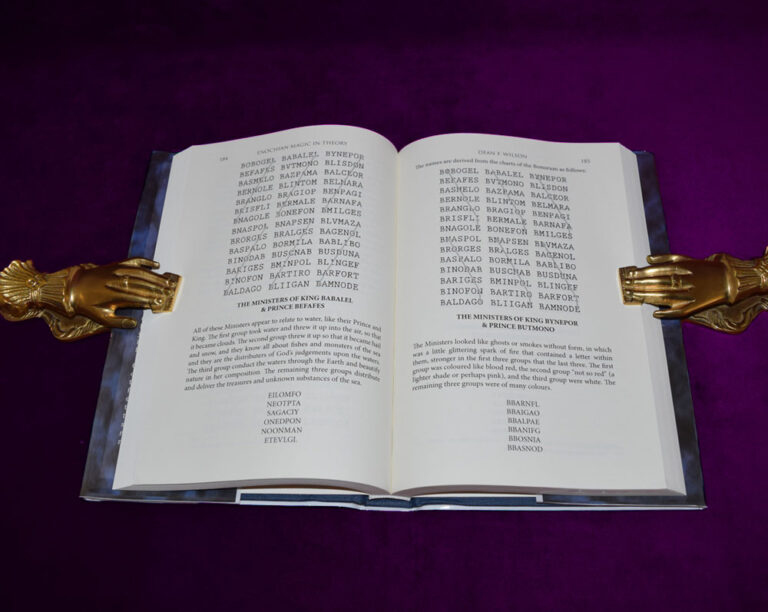 ENOCHIAN MAGIC IN THEORY by Dean F. Wilson - SIGNED Limited Edition Hardcover - Image 2