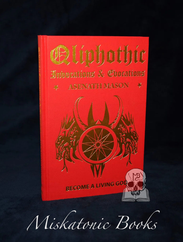QLIPHOTHIC INVOCATIONS & EVOCATIONS by Asenath Mason - Hardcover Edition