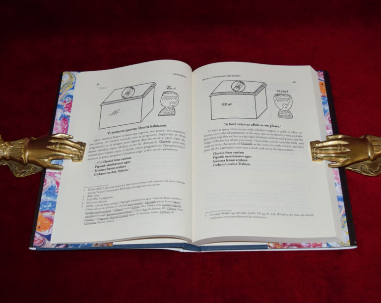 THE SECRETS OF SOLOMON: A Witch's Handbook from the trial records of the Venetian Inquisition by Joseph H. Peterson - First Edition Hardcover - Image 3