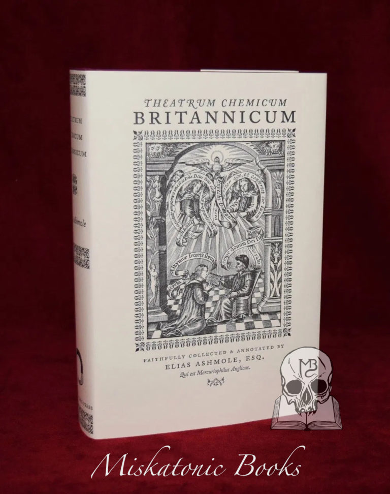 Theatrum Chemicum Britannicum by Elias Ashmole - First Edition Hardcover