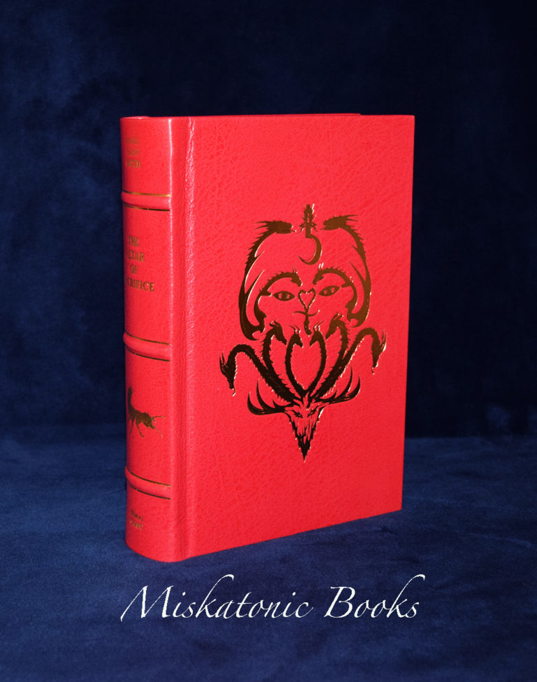 THE ALTAR OF SACRIFICE by Mark Alan Smith - Signed and Sigilized Deluxe Leather Bound and Traycased QUEEN OF BLOOD FLAME EDITION - Image 4