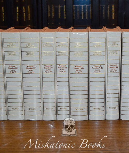 THE EQUINOX by Aleister Crowley 10 volume set with the Blue Edition (Limited to 500 Sets 2nd Printing)