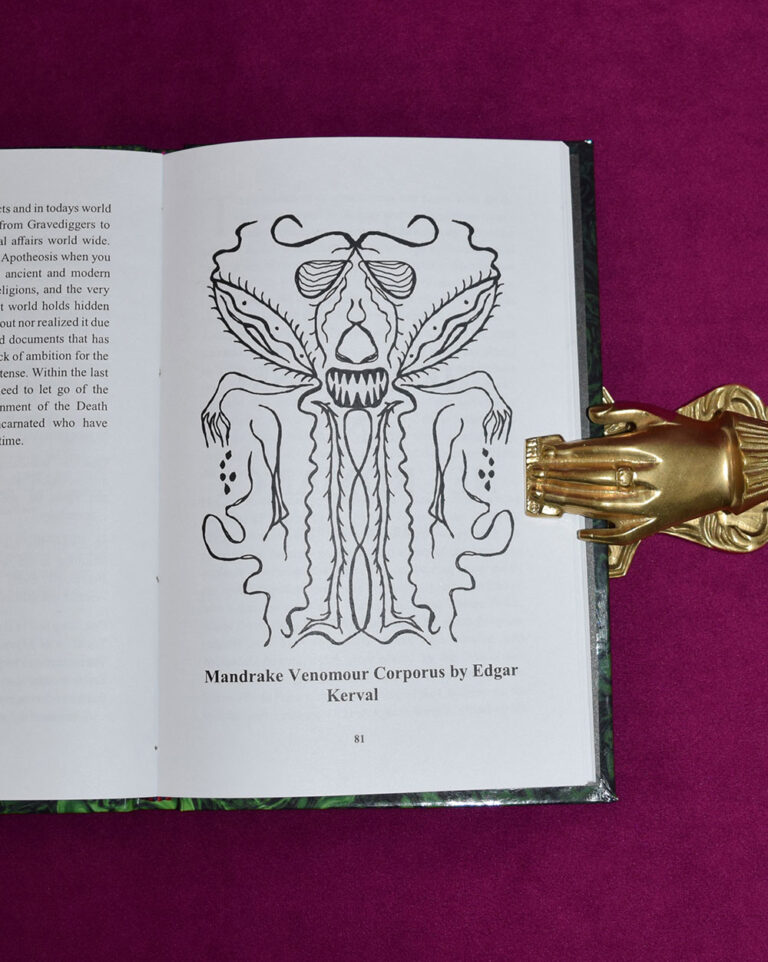 SABBATICA "Gravesongs & Herbal Gnosis" Vol VII Deluxe Edition with Multiple Authors - Limited Edition Hardcover with CD - Image 4